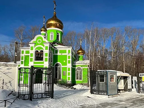 Православный храм - Восточное кладбище Екатеринбург
